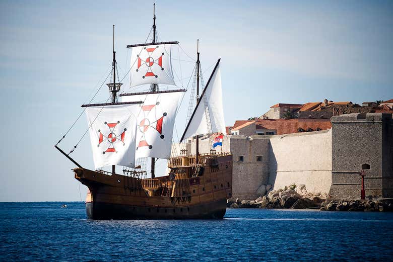 A bordo della barca di Daenerys Targaryen
