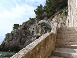 Le scale del Forte Lovrijenac