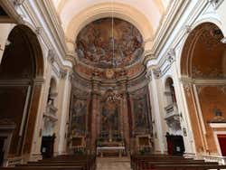 La Chiesa di Sant'Ignazio dall'interno